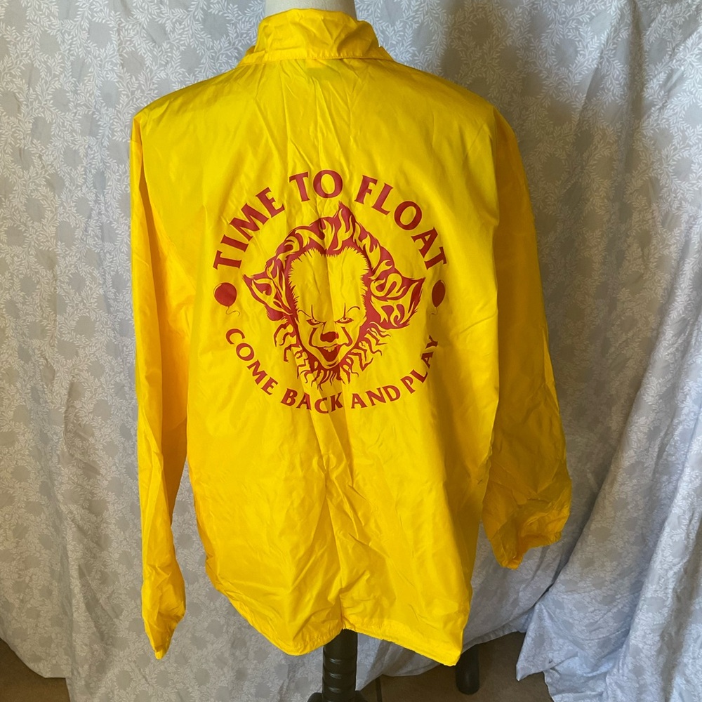Hot Topic IT Chapter Two Pennywise Windbreaker Jacket